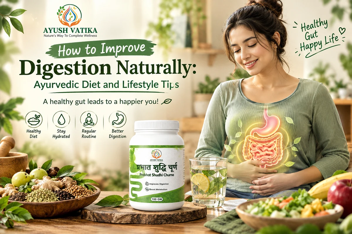 How to Improve Digestion Naturally | Ayush Vatika